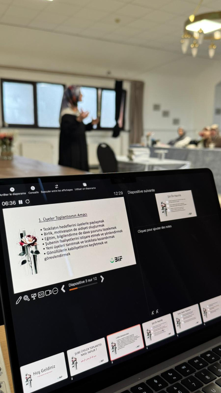 BİF Kadınlar Teşkilatı’ndan Şube Başkanları ve Bölge Yürütme Kurulu İçin Yatılı Eğitim Semineri